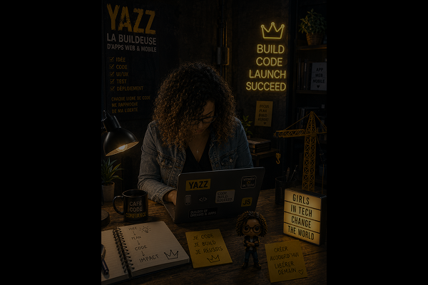 Yazz — la buildeuse d’applications web et mobile